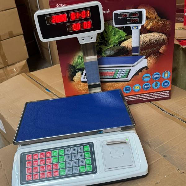 ACS 50kgs digital weighing scale with receipt @ 13000